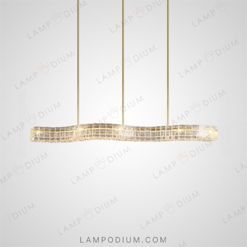 Linear, row luminaire IMANUEL LONG