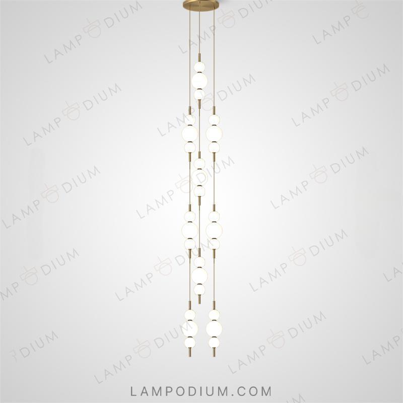 Ready combination of lighting fixtures KLABBE MORE