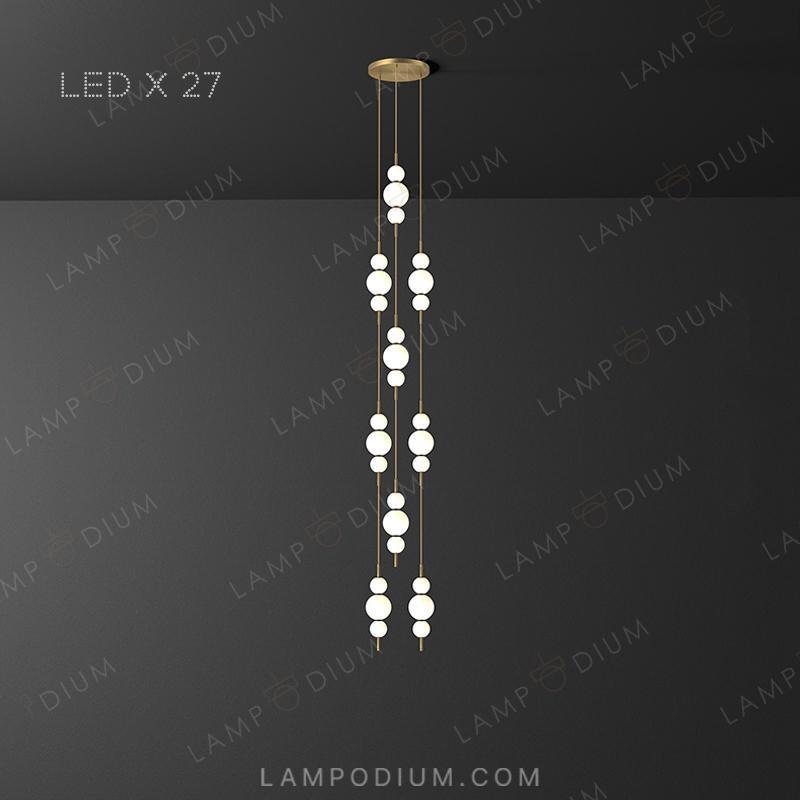 Ready combination of lighting fixtures KLABBE MORE