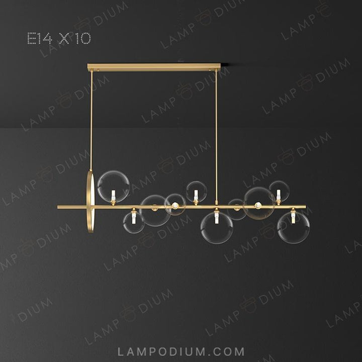 Linear, row luminaire MELODY