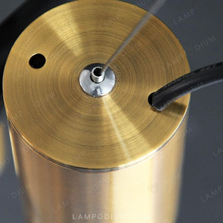 Circular chandeliers and light fixtures REACT R