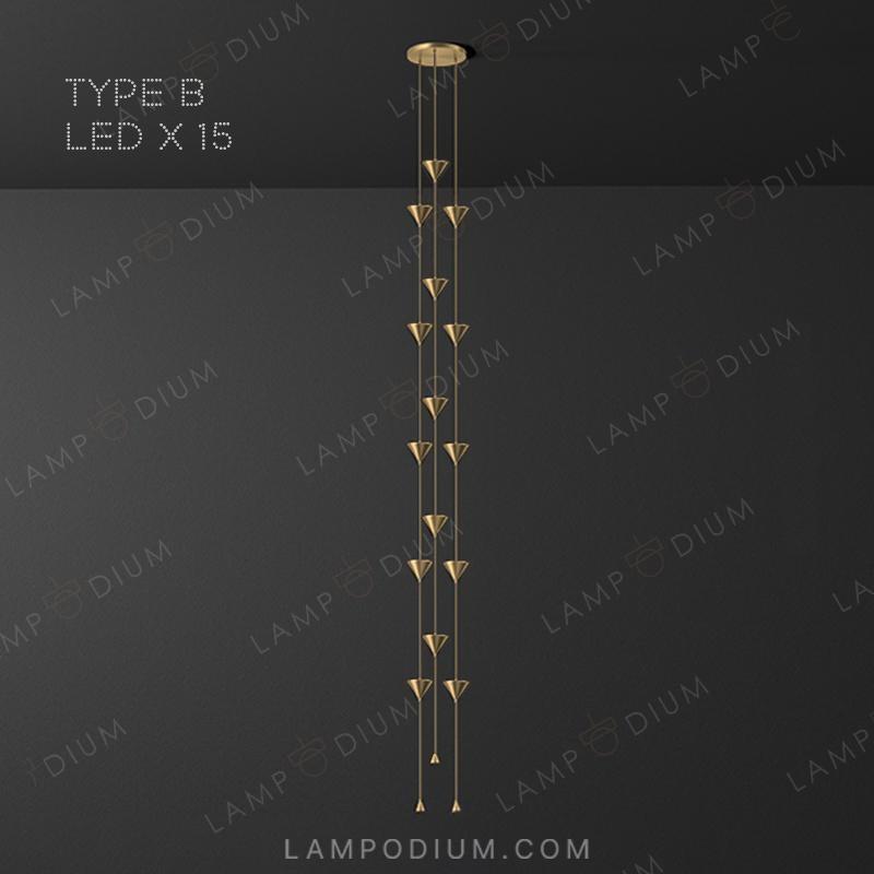 Ready combination of light fixtures ROLAN COMBO