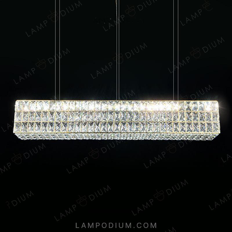 Linear, row luminaire ACHILLES B LONG