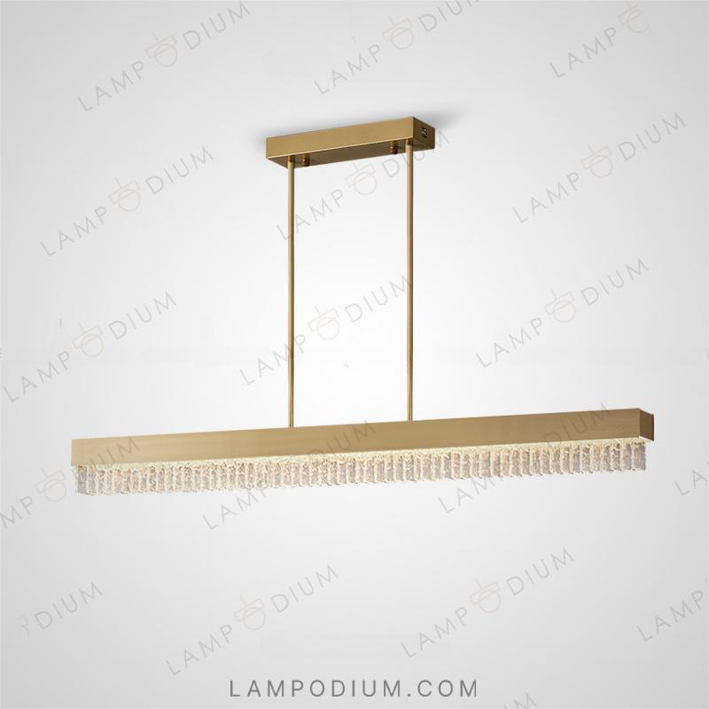 Linear, row luminaire ADAGIO