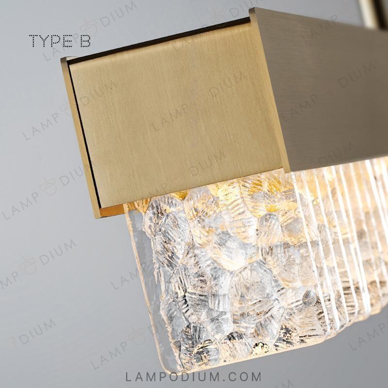 Linear, row luminaire ADAGIO