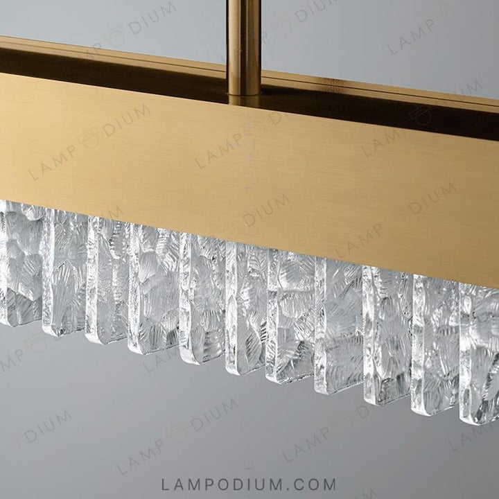 Linear, row luminaire ADAGIO