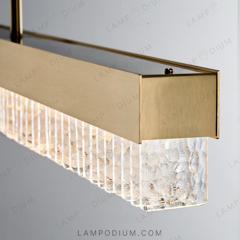 Linear, row luminaire ADAGIO