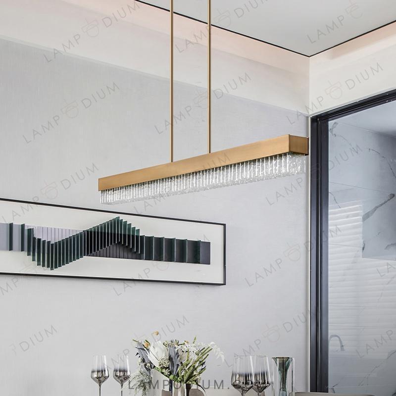 Linear, row luminaire ADAGIO