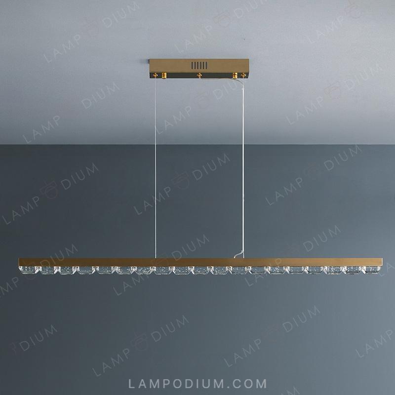 Linear, row luminaire ADELISA LONG