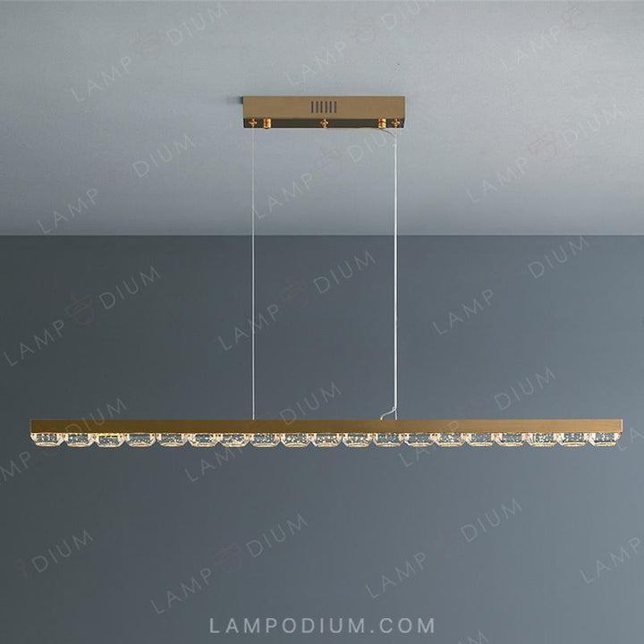 Linear, row luminaire ADELISA LONG