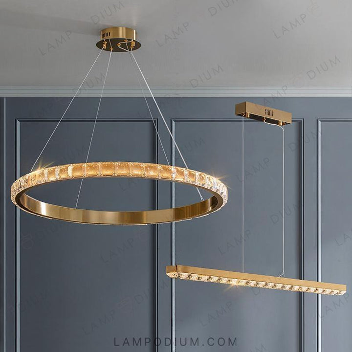 Linear, row luminaire ADELISA LONG