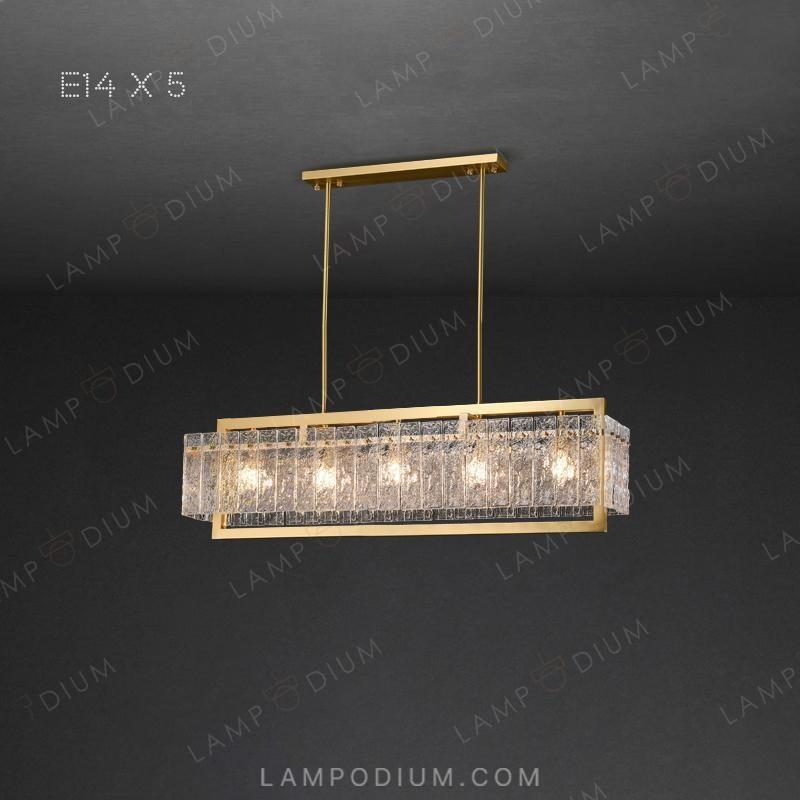 Linear, row luminaire ADINA LONG