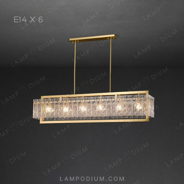 Linear, row luminaire ADINA LONG