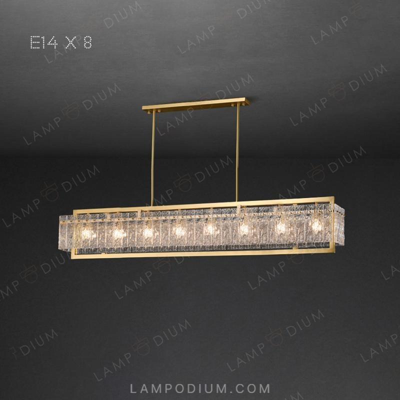 Linear, row luminaire ADINA LONG