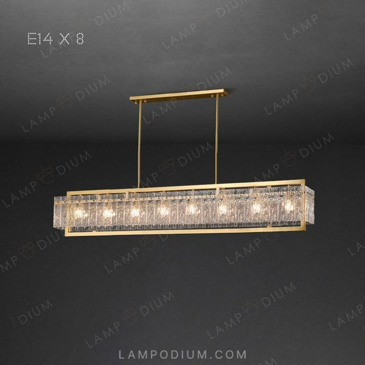 Linear, row luminaire ADINA LONG