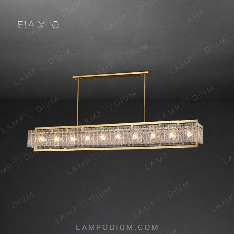 Linear, row luminaire ADINA LONG