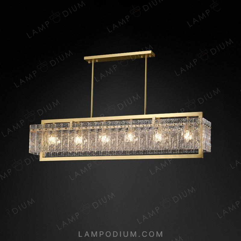 Linear, row luminaire ADINA LONG