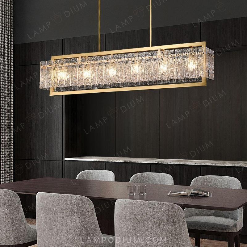 Linear, row luminaire ADINA LONG