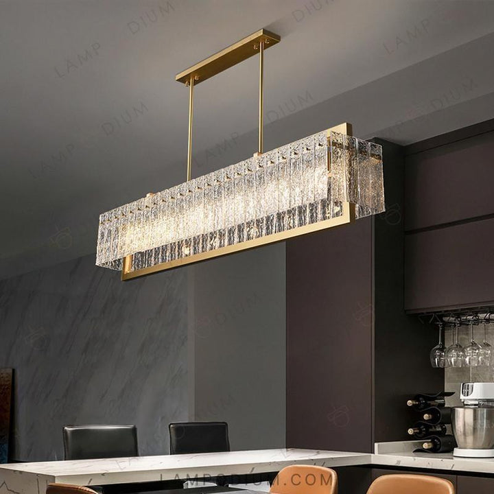 Linear, row luminaire ADINA LONG