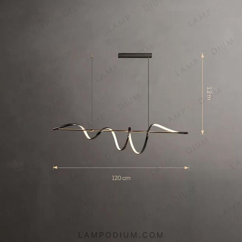 Linear, row luminaire ADONIS B