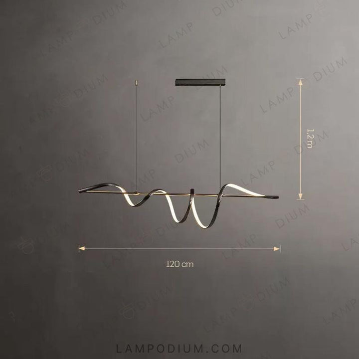 Linear, row luminaire ADONIS B