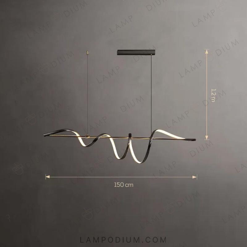 Linear, row luminaire ADONIS B