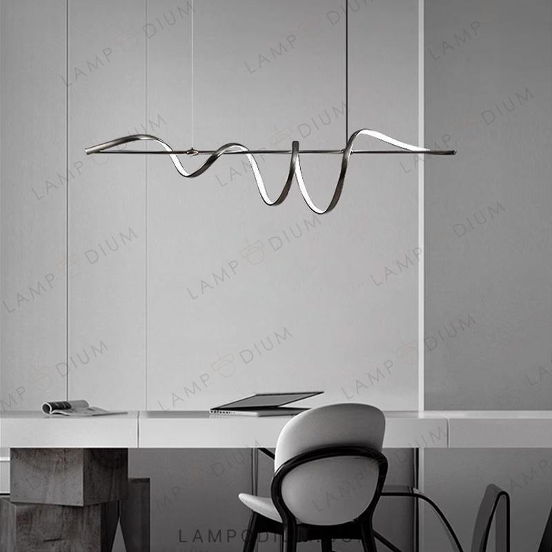 Linear, row luminaire ADONIS B