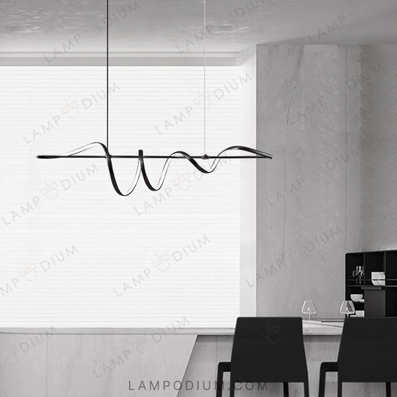 Linear, row luminaire ADONIS B