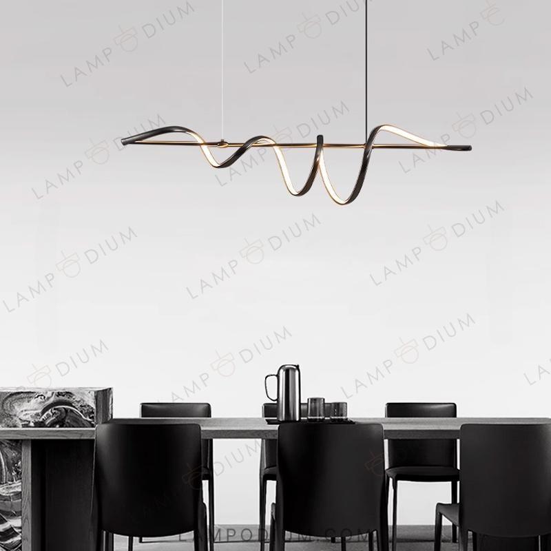 Linear, row luminaire ADONIS B