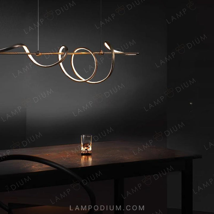 Linear, row luminaire ADONIS B