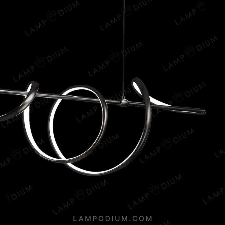 Linear, row luminaire ADONIS B