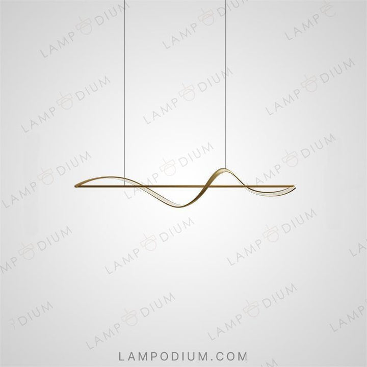 Linear, row luminaire ADONIS