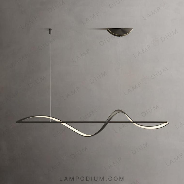 Linear, row luminaire ADONIS