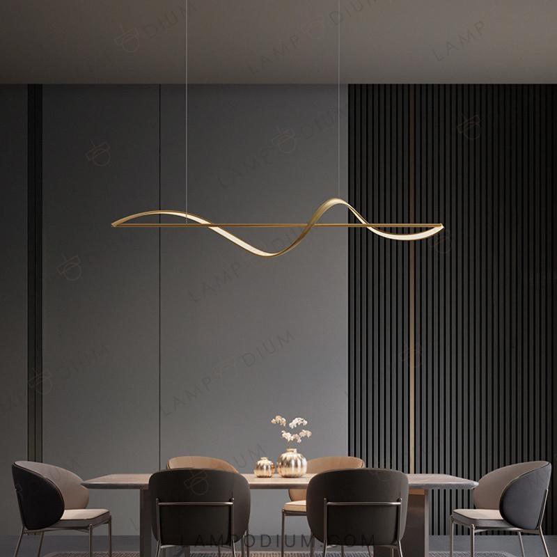 Linear, row luminaire ADONIS