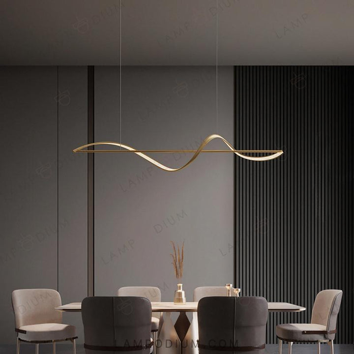 Linear, row luminaire ADONIS