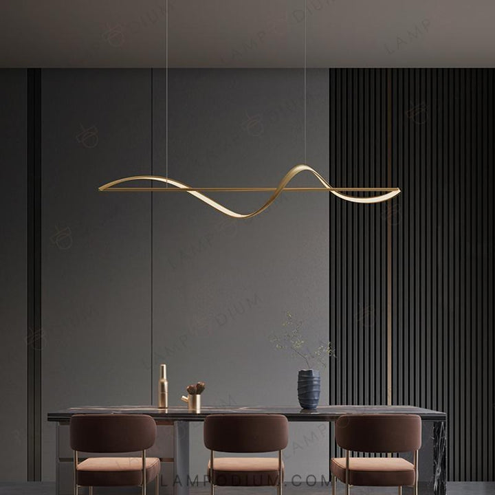 Linear, row luminaire ADONIS