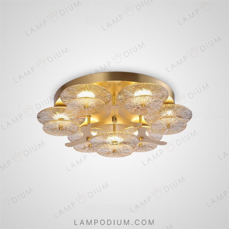 Ceiling chandelier AGAPI GOLD