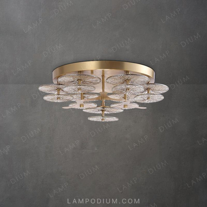 Ceiling chandelier AGAPI GOLD