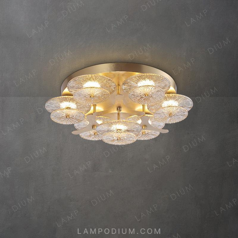 Ceiling chandelier AGAPI GOLD