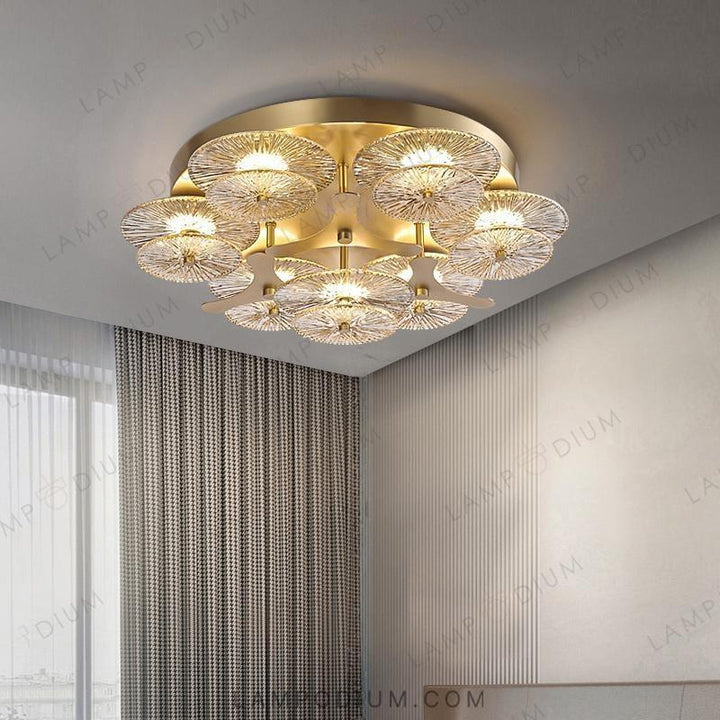 Ceiling chandelier AGAPI GOLD