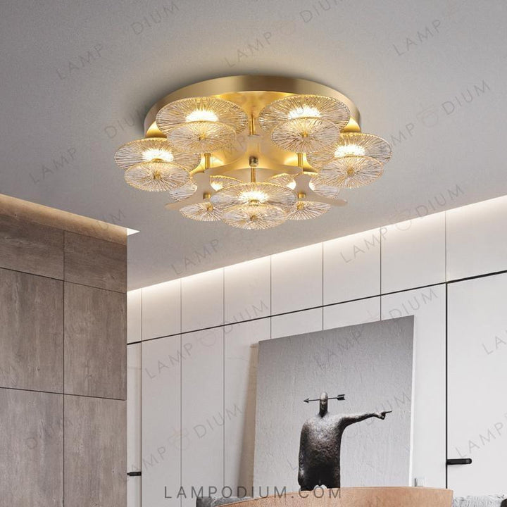 Ceiling chandelier AGAPI GOLD