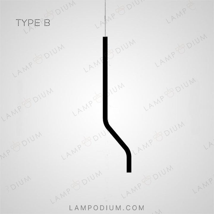 Hanging light fixture AIA