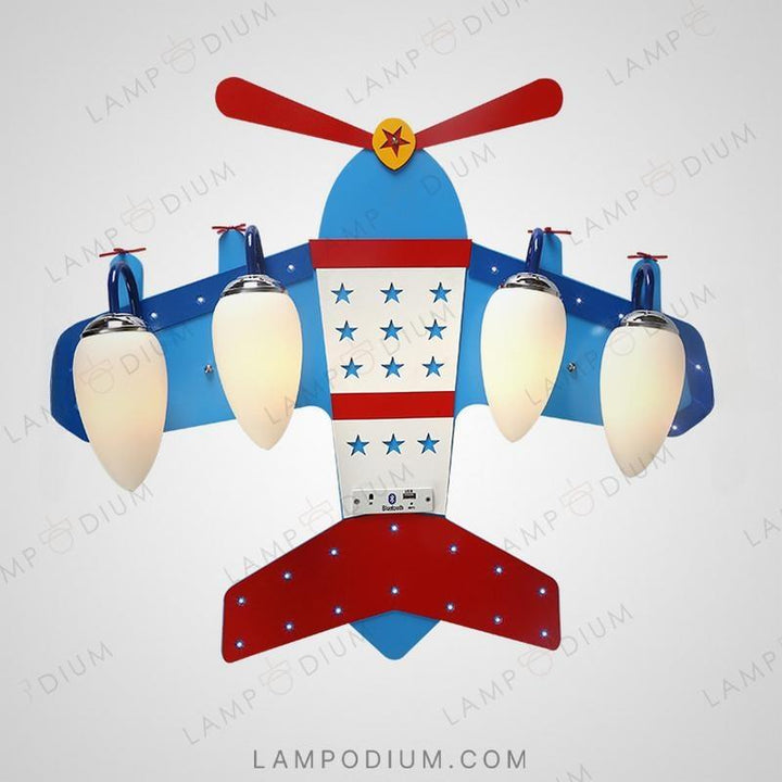 Ceiling light fixture AIRCRAFT