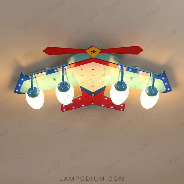 Ceiling light fixture AIRCRAFT