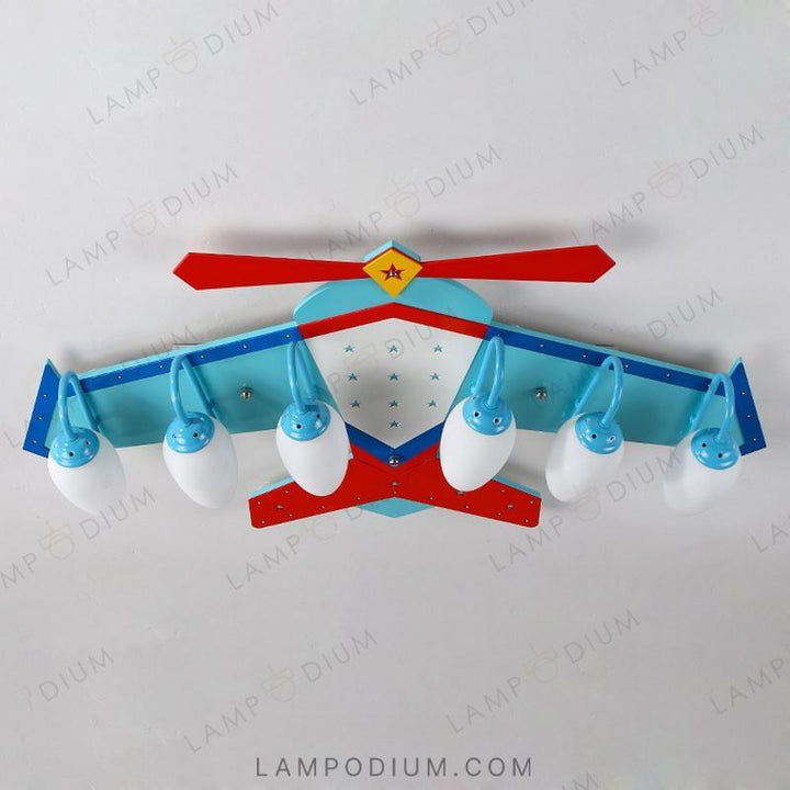 Ceiling light fixture AIRCRAFT