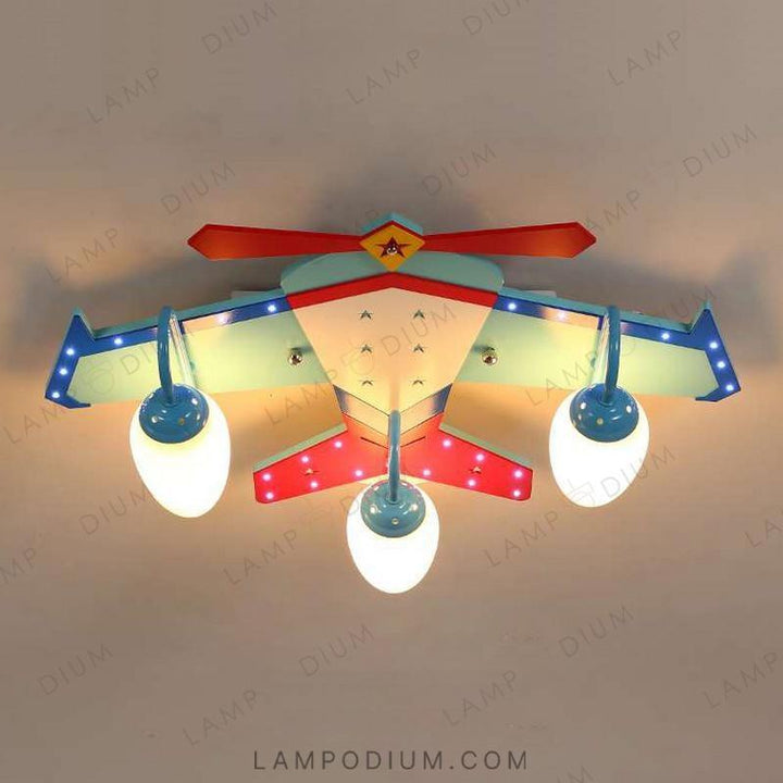 Ceiling light fixture AIRCRAFT