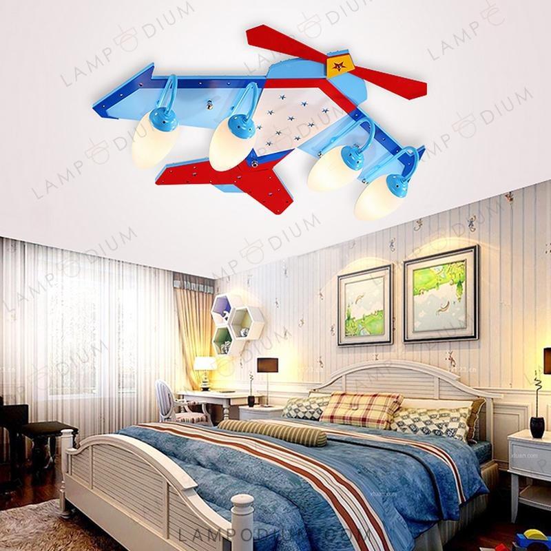 Ceiling light fixture AIRCRAFT