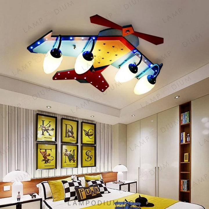 Ceiling light fixture AIRCRAFT