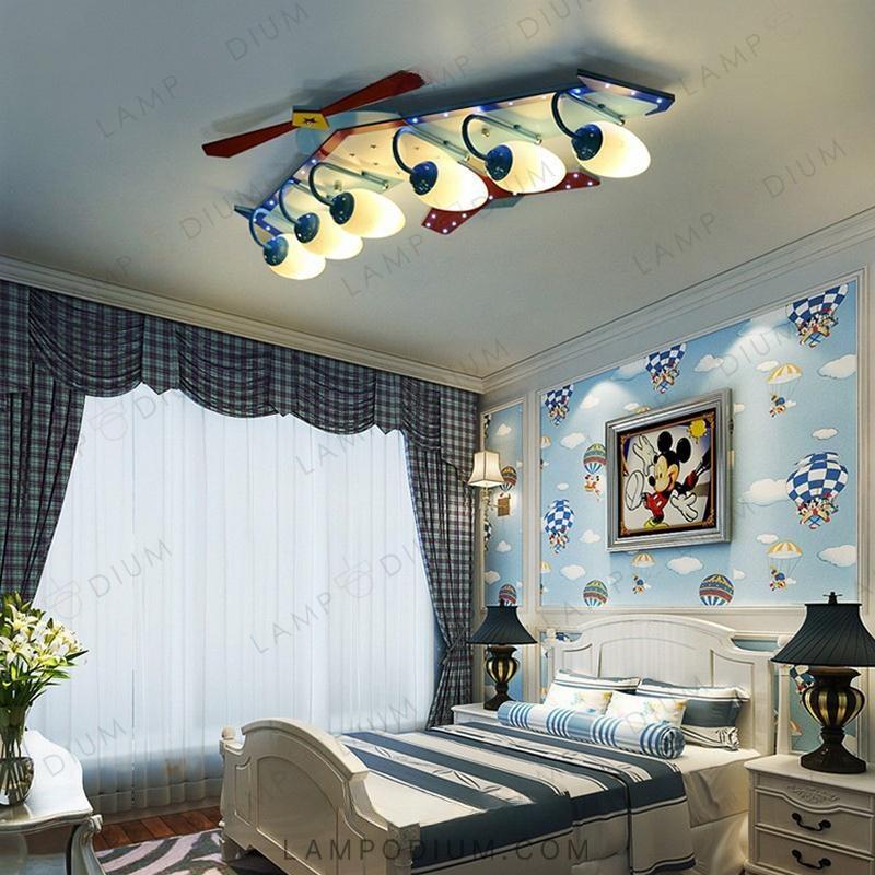 Ceiling light fixture AIRCRAFT