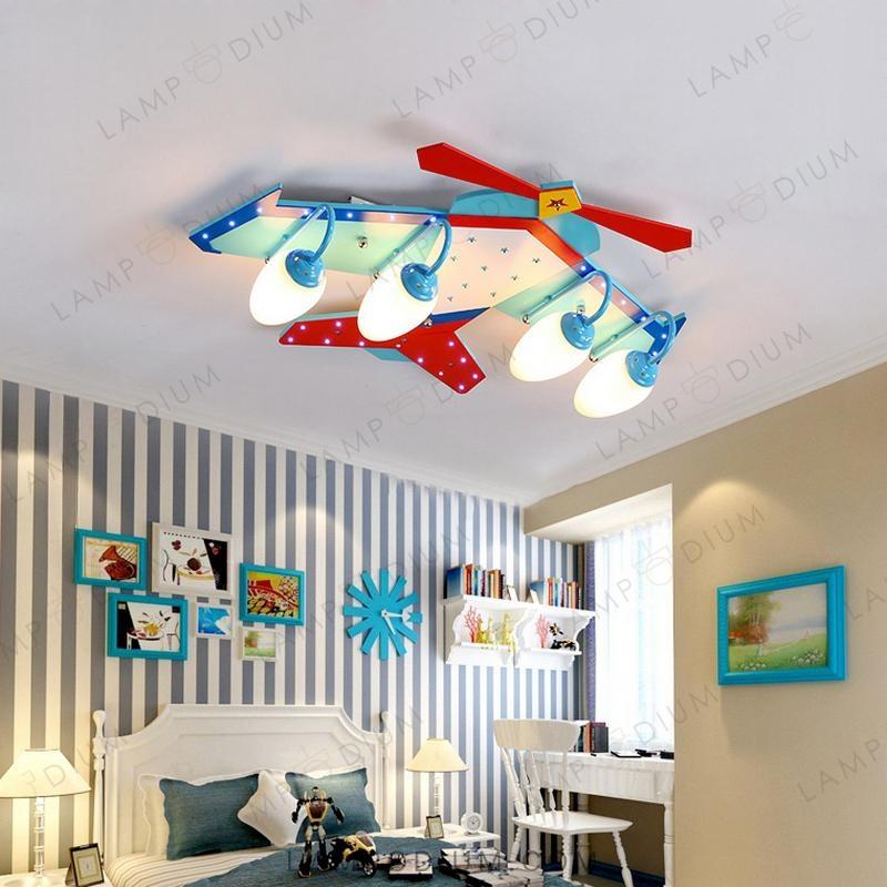 Ceiling light fixture AIRCRAFT